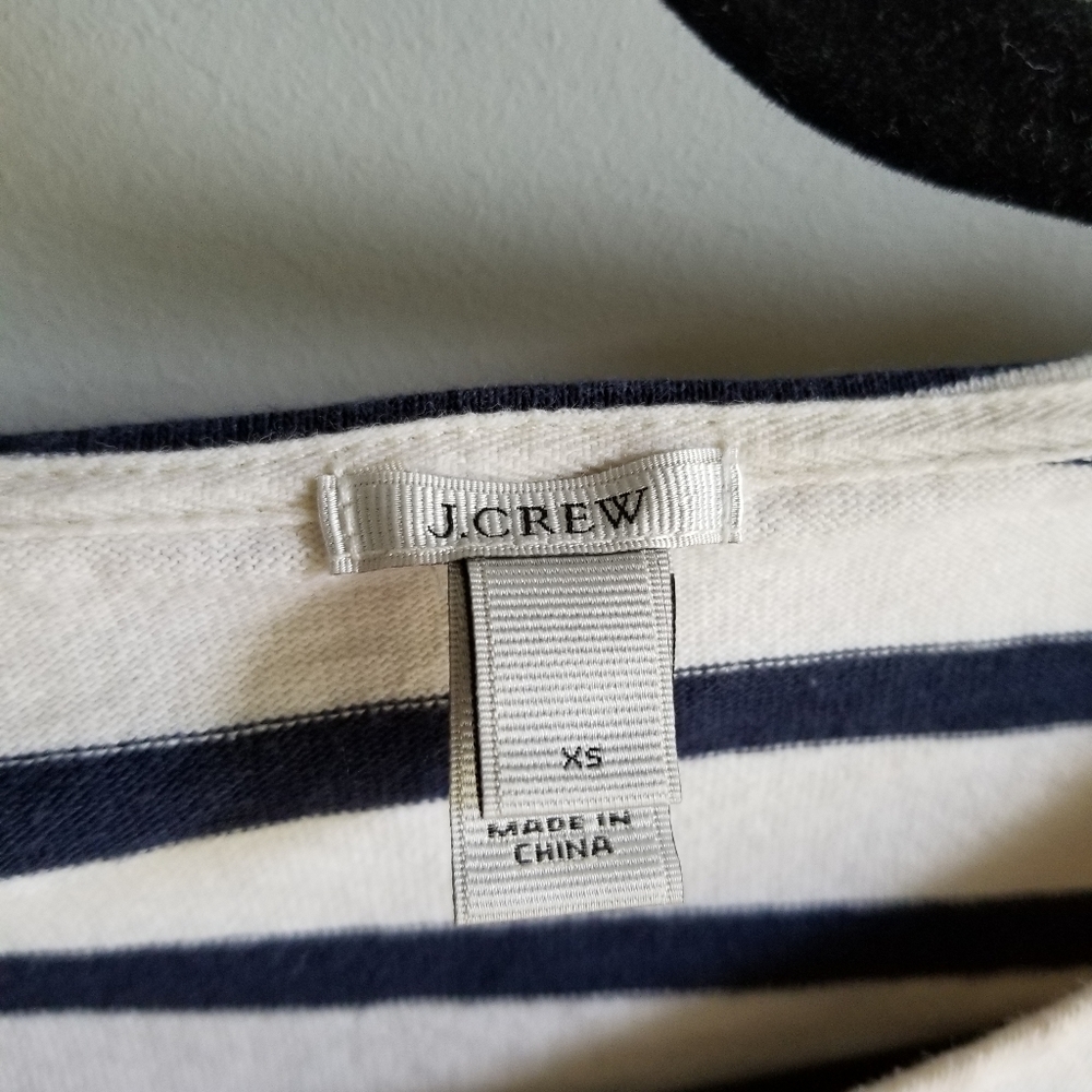 👚J.CREW STRIPED TOP. - Picture 3 of 7